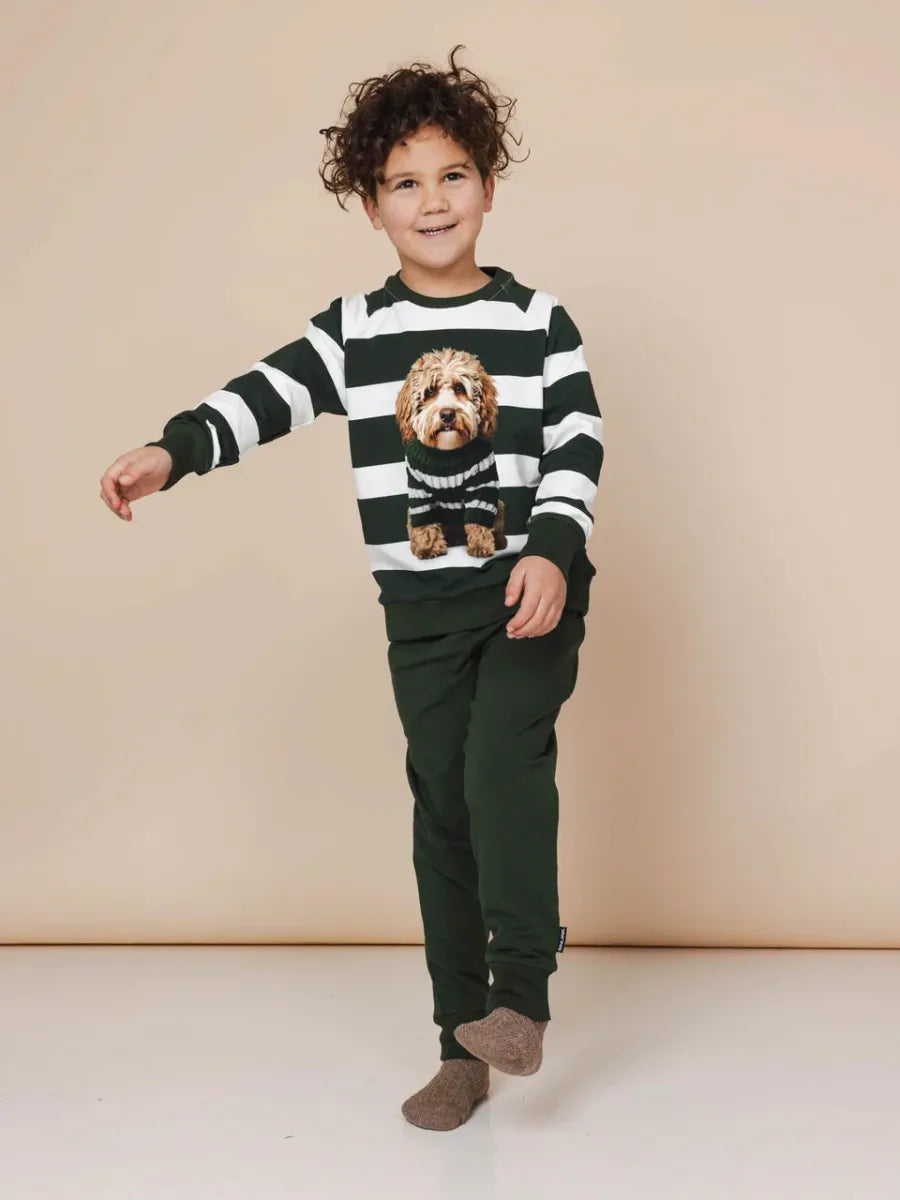 Labradoodle Sweater & Pants Set Kids