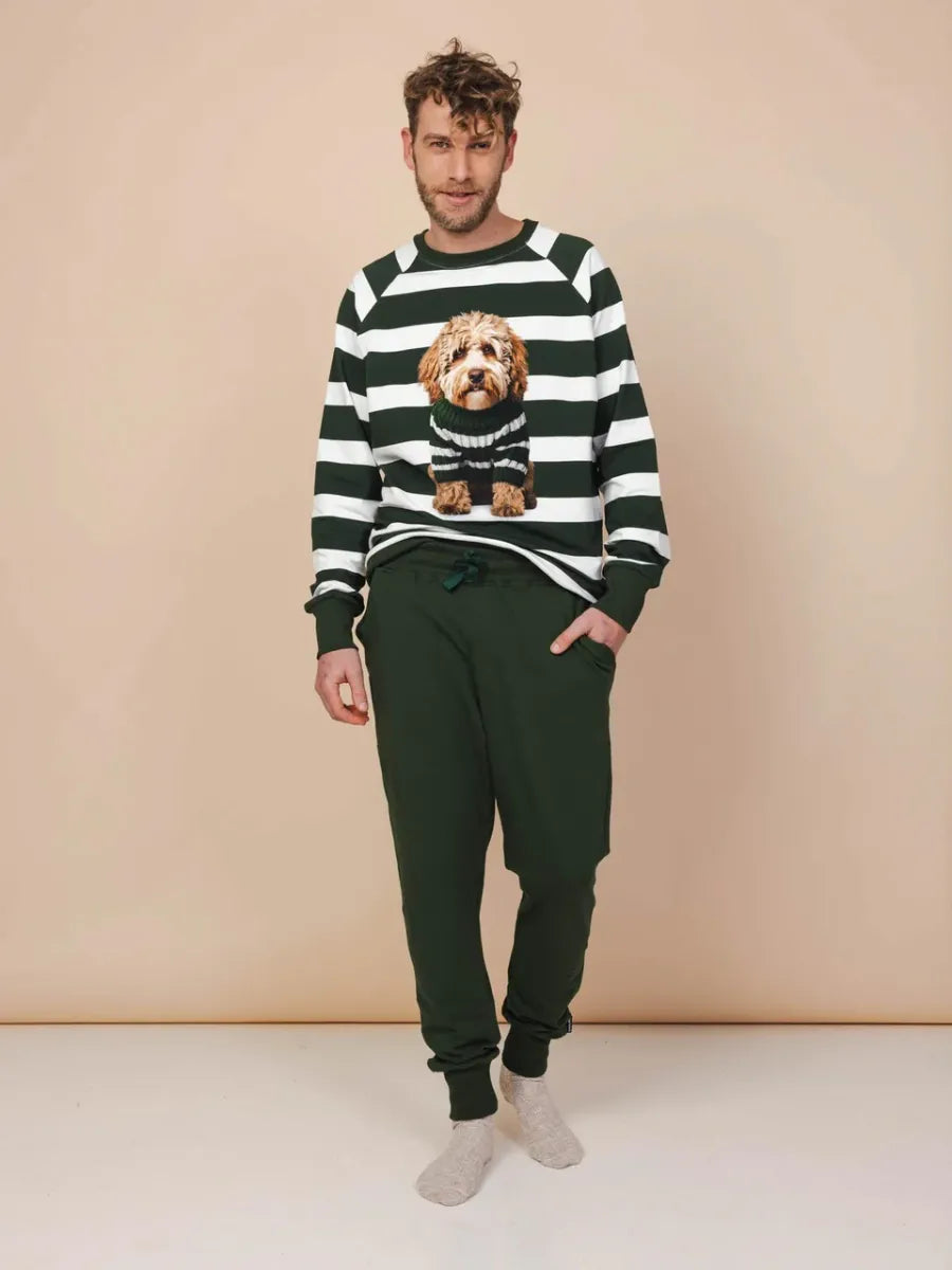 Labradoodle Sweater & Pants set Men