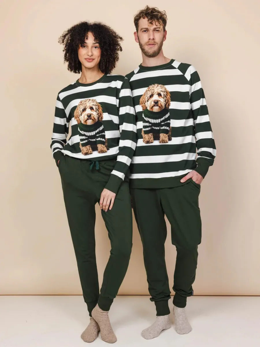 Labradoodle Sweater & Pants set Men