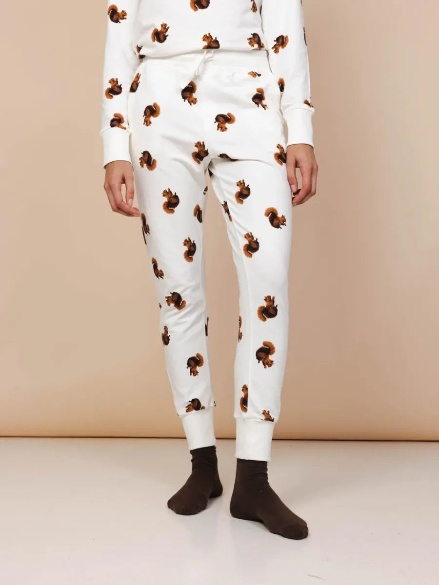 Squirrels Sweater & Pants set Women