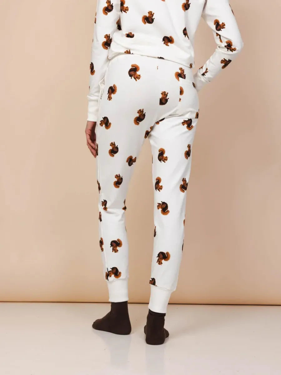 Squirrels Sweater & Pants set Women