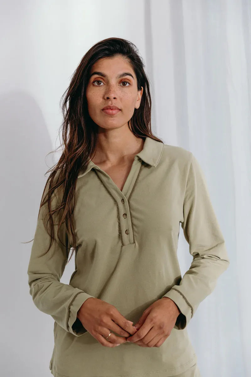 Alice et Maman- Pyjama Kato Sage Green