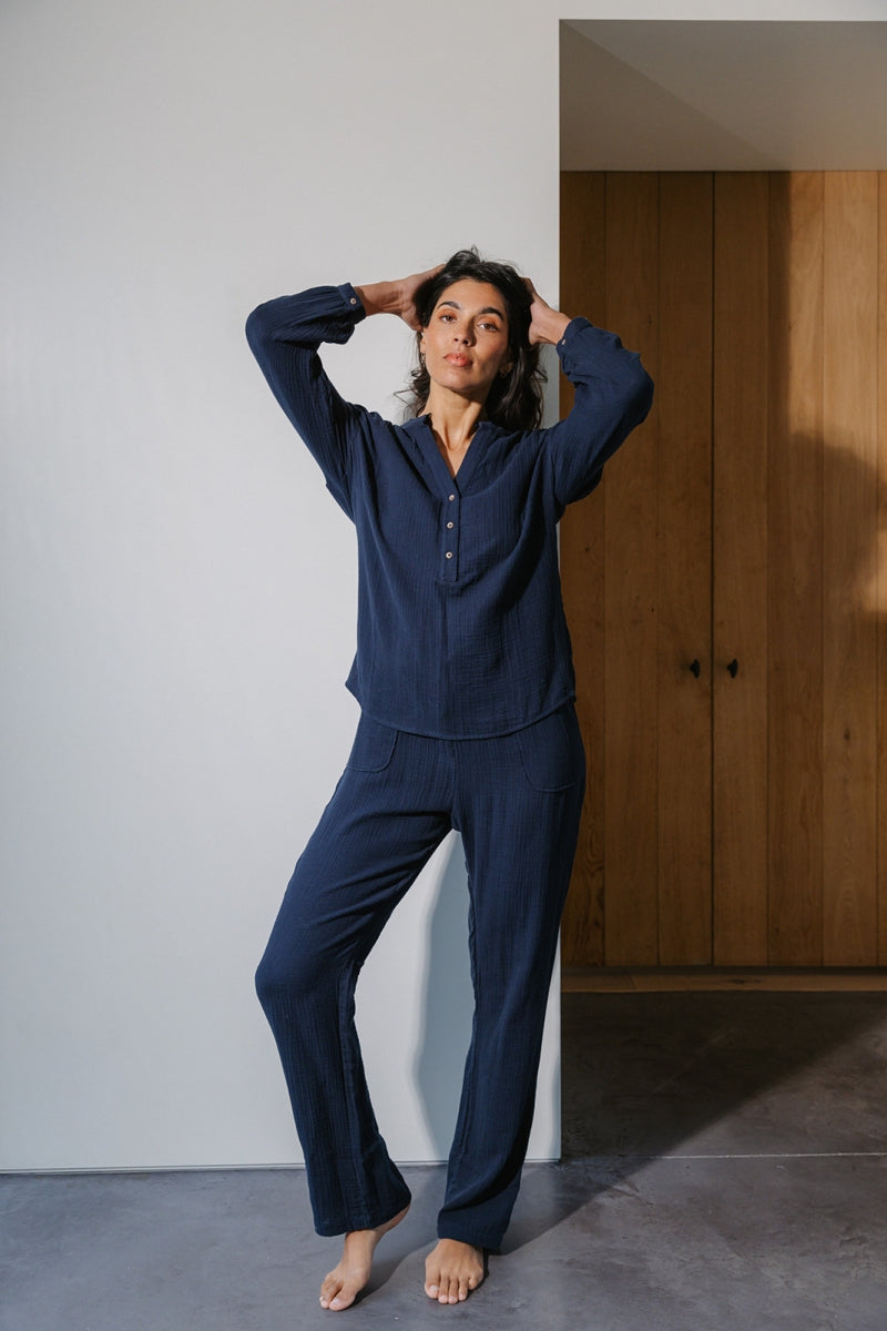 Alice et Maman- Pyjama Kiara Tetra Marine