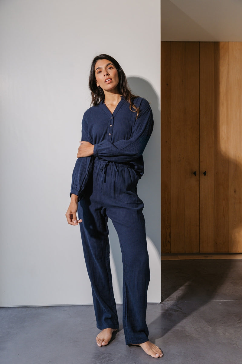 Alice et Maman- Pyjama Kiara Tetra Marine