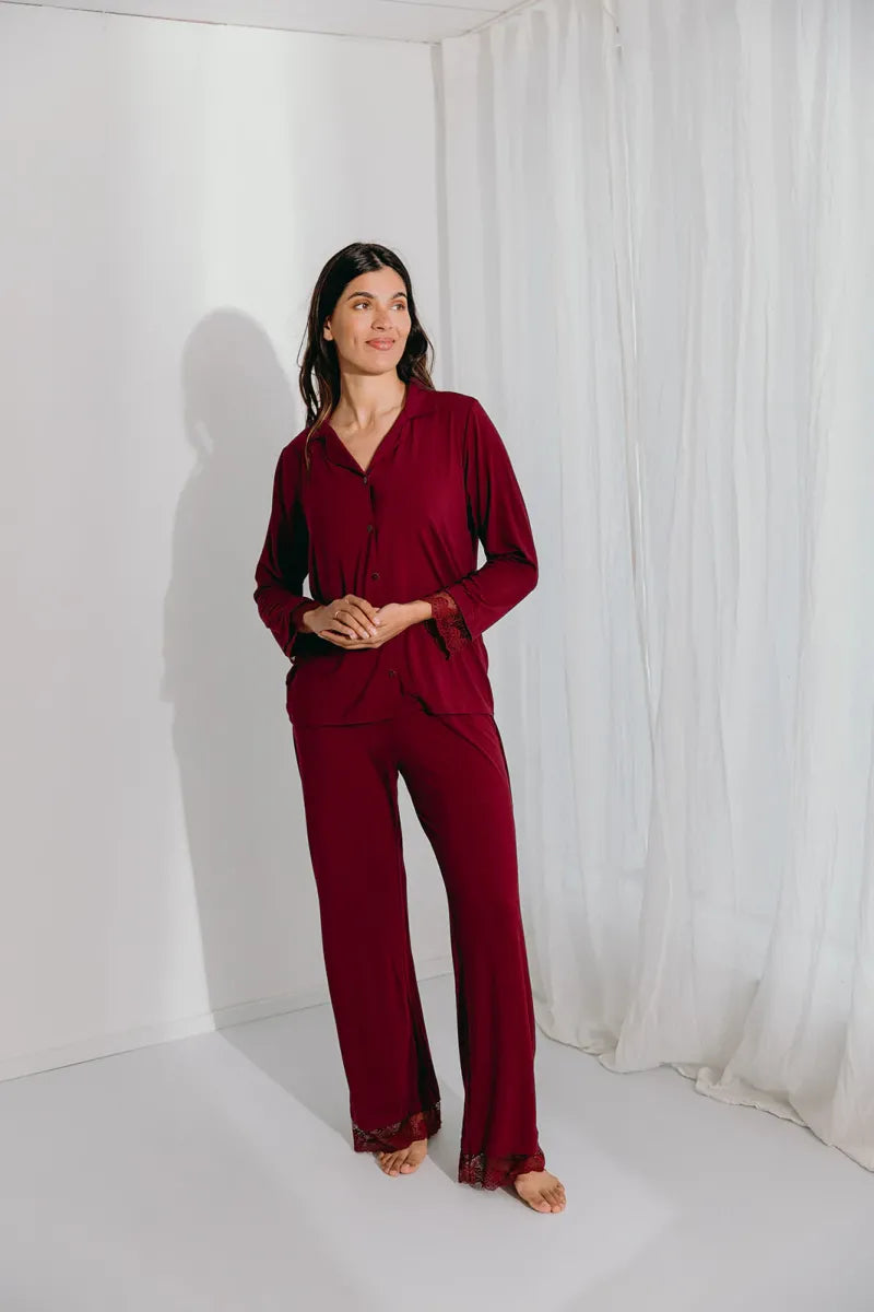 Alice et Maman- Pyjama Jasmine Plum