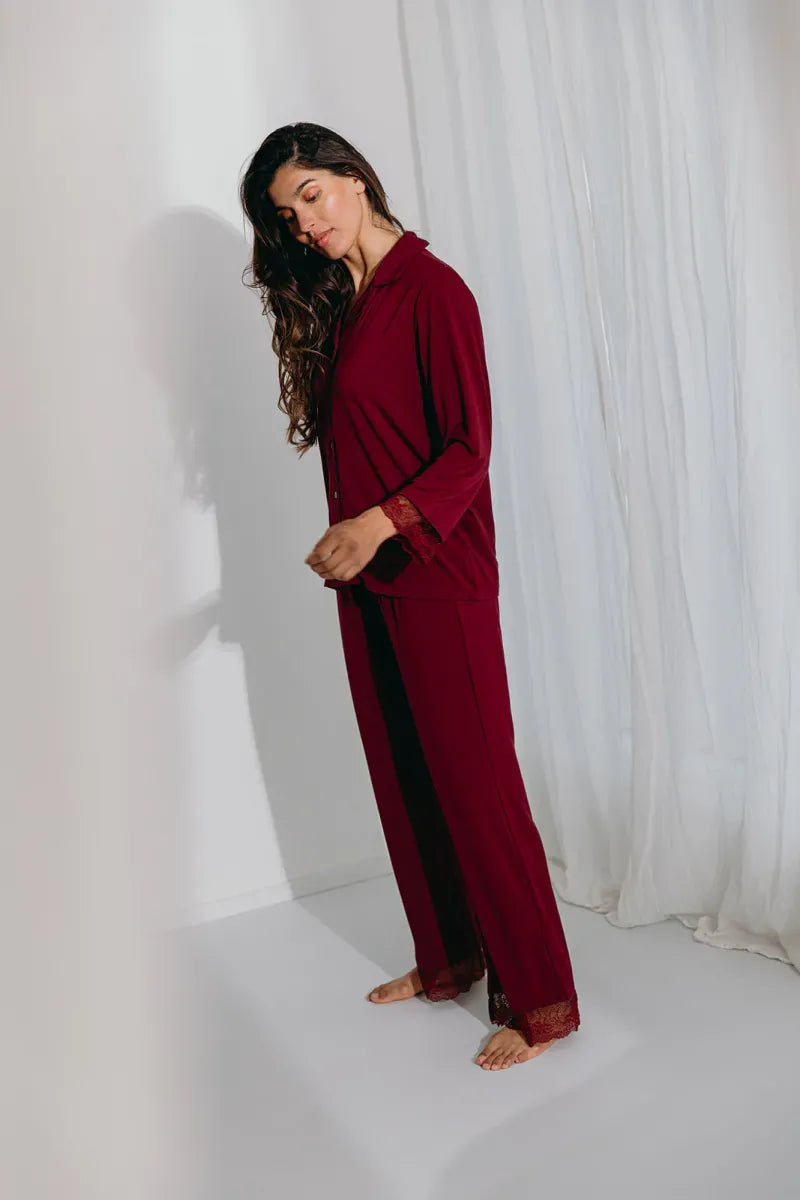 Alice et Maman- Pyjama Jasmine Plum