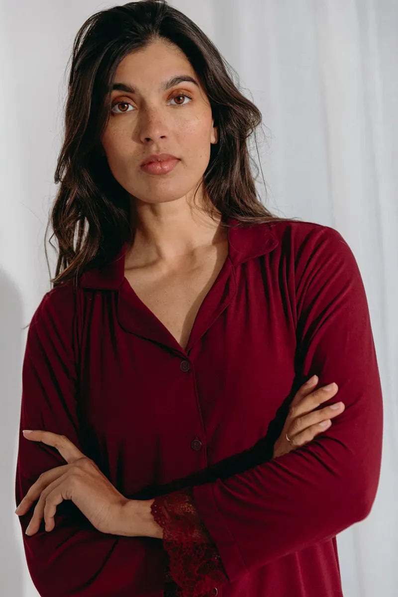 Alice et Maman- Pyjama Jasmine Plum