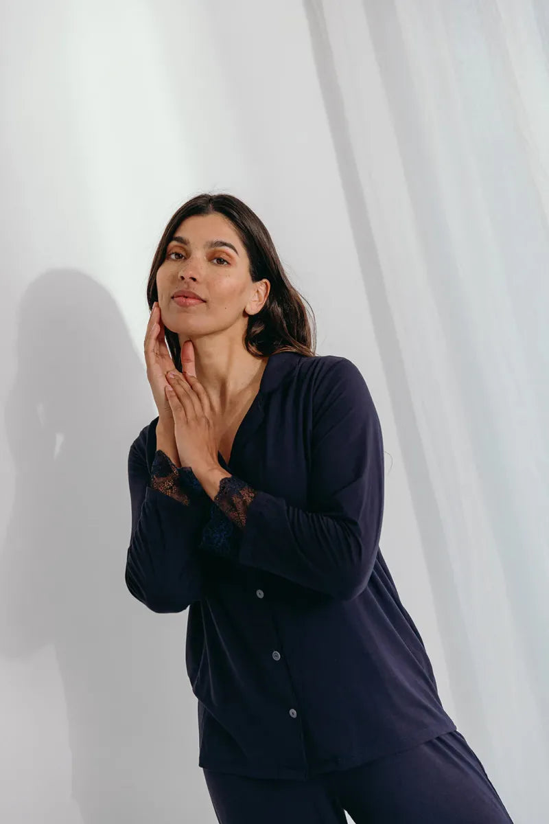 Alice et Maman- Pyjama Jasmine Marine