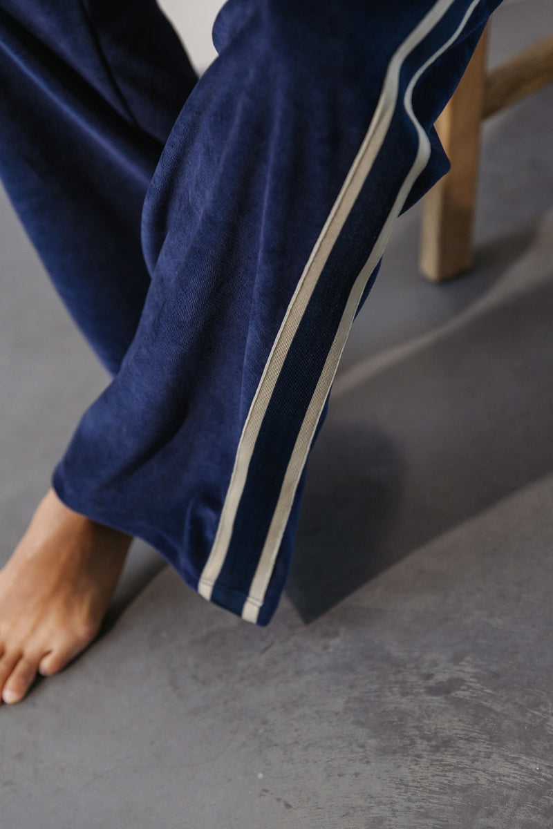 Alice et Maman- Homewear Kate velours marine