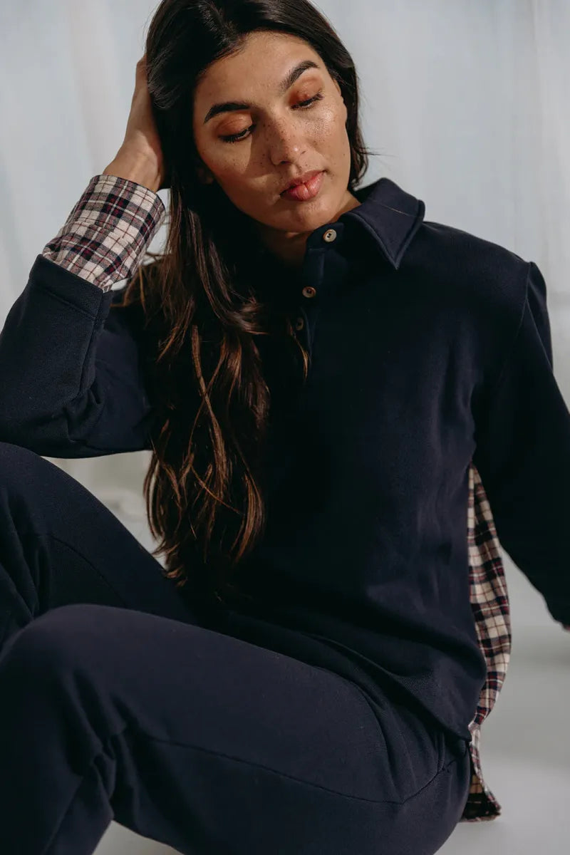 Alice et Maman- Homewear Jana marine