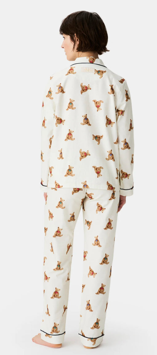 Arthur- Dames Pyjama Knopen Old Teddy