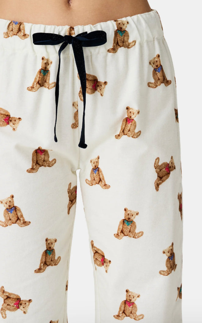 Arthur- Dames Pyjama Knopen Old Teddy