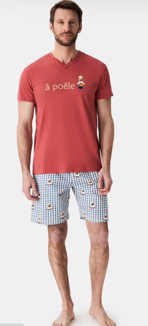 Arthur- Heren Bermuda Jersey Paul Chef