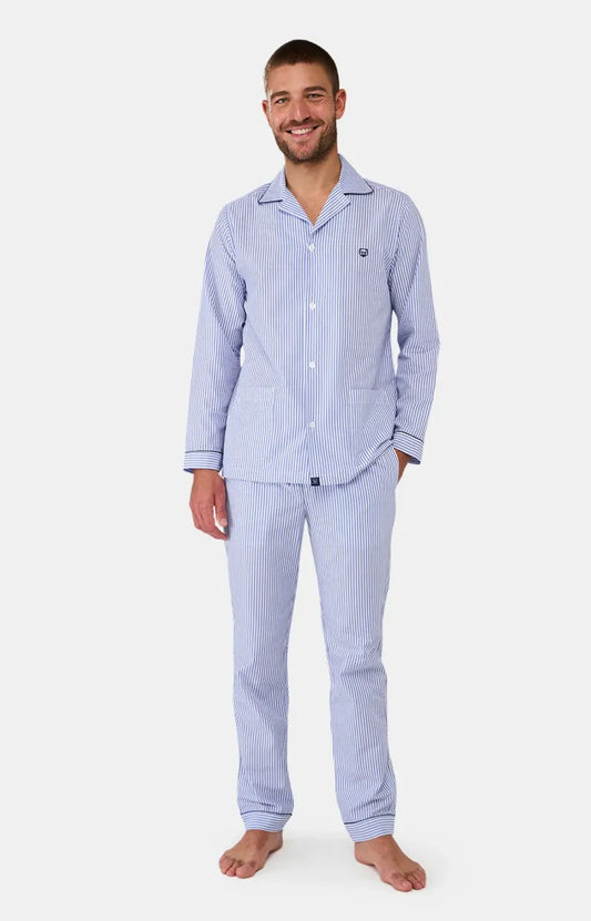 Arthur- Heren Pyjama Rayure Bleue
