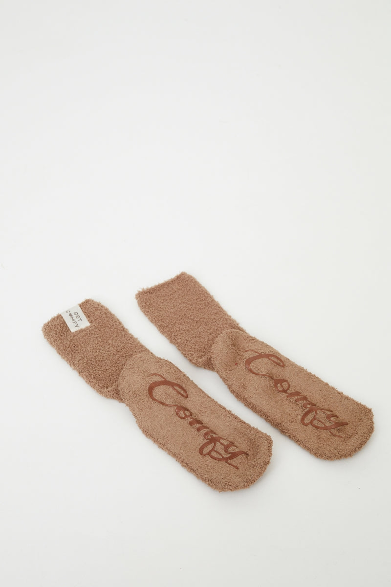 Aruelle- Comfy Socks 2-pack latte/ecru