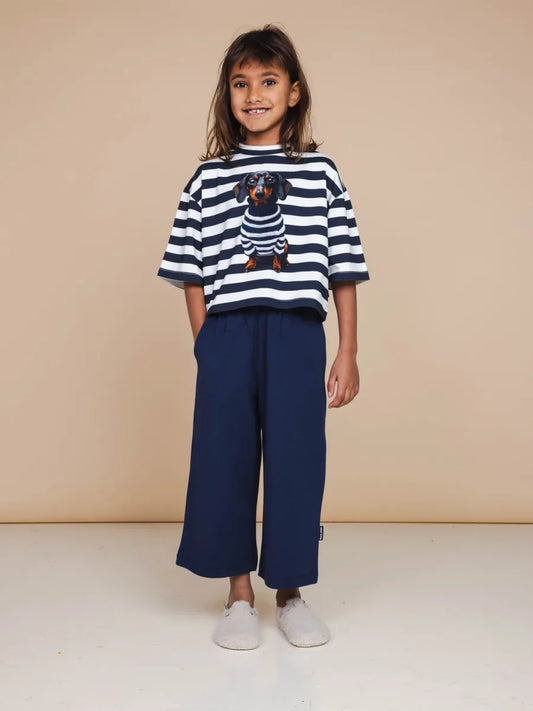 Pierre Cropped T-Shirt & Wijde broek Kids