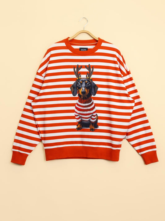 Pierre Xmas Relaxed Sweater Unisex