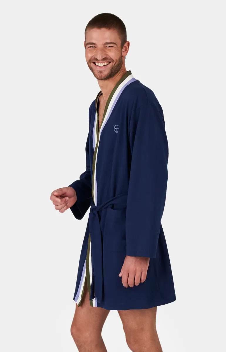 Arthur- Kamerjas Fleece Katoen Denim