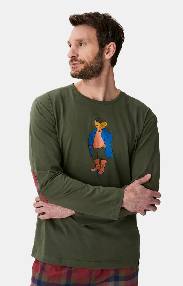 Arthur- Heren Pyjama Mixte Boston Terre