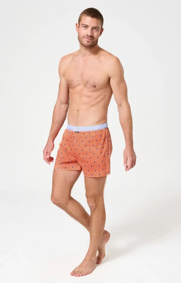 Arthur- Calecon Slip Heren Oranje Haai