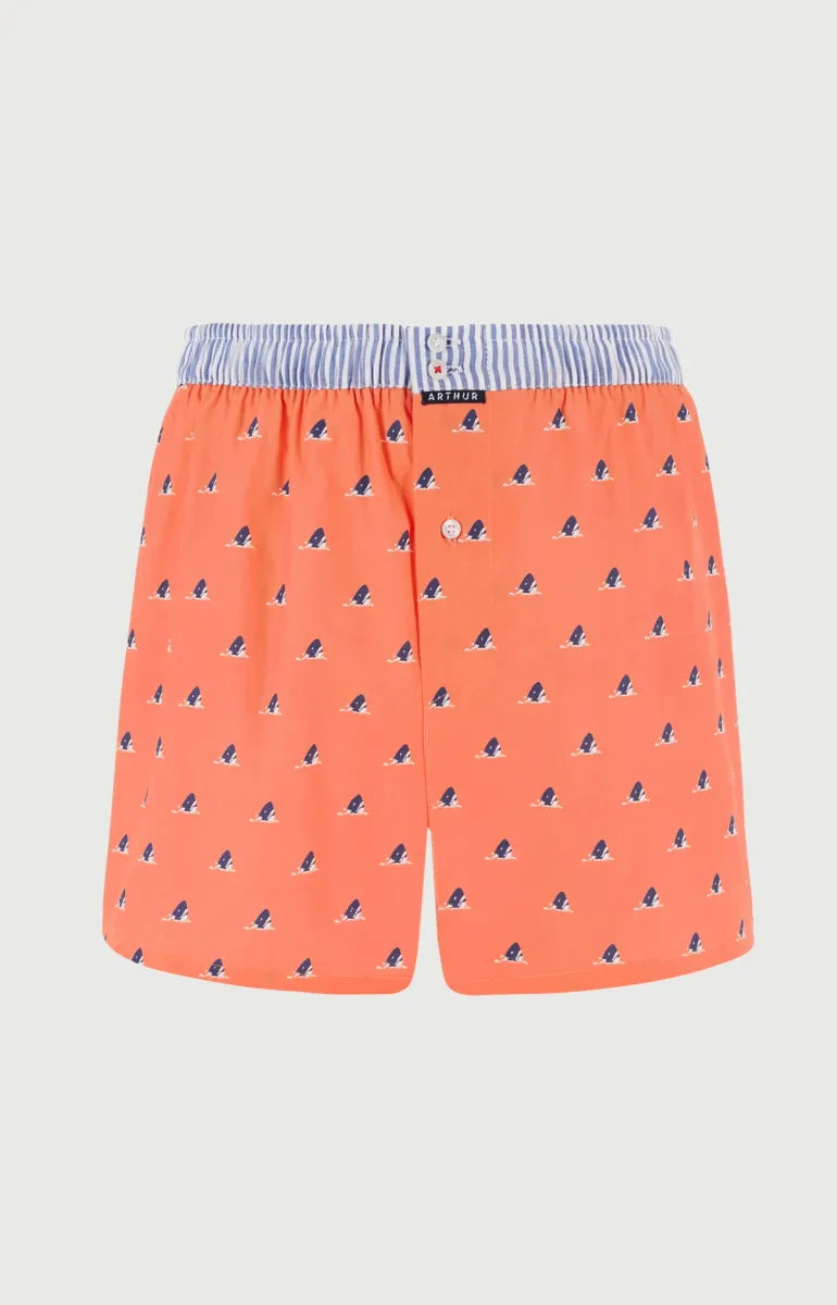 Arthur- Calecon Slip Heren Oranje Haai