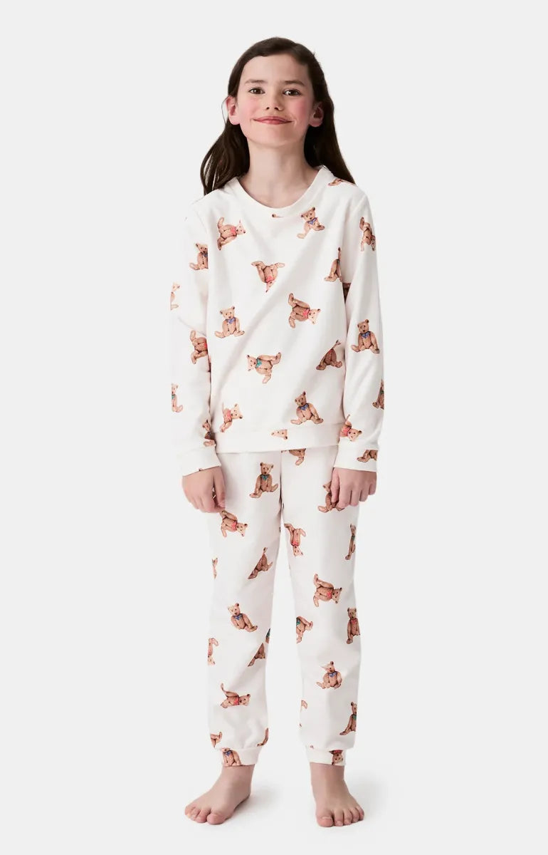 Arthur - Pijama Kinderen Old Teddy ivoor