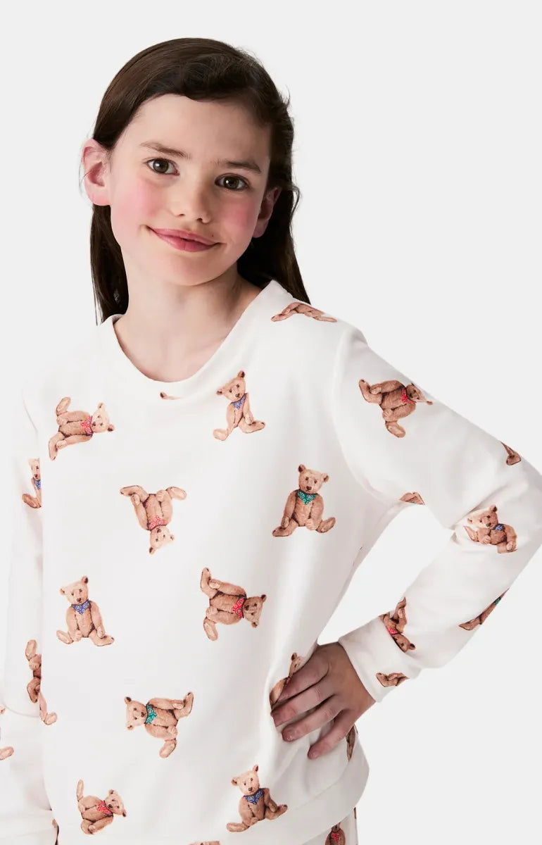 Arthur - Pijama Kinderen Old Teddy ivoor