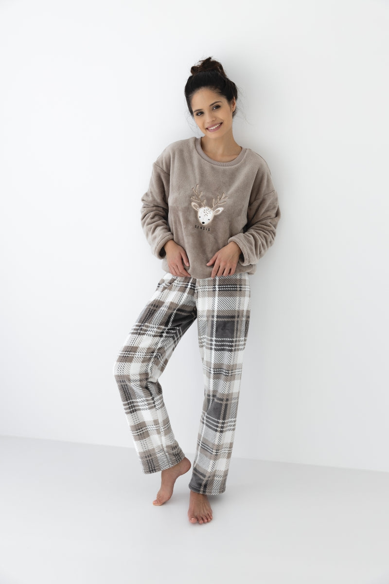 Sensis Dames Pyjama Milou Soft