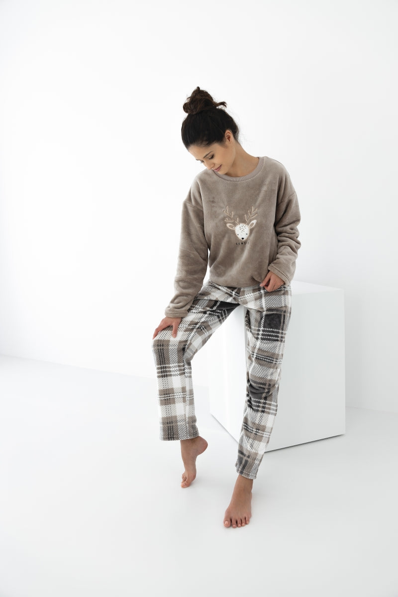 Sensis Dames Pyjama Milou Soft