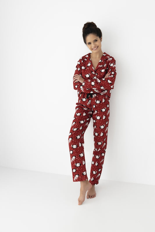 Sensis Dames Kerst Pyjama Tiggy