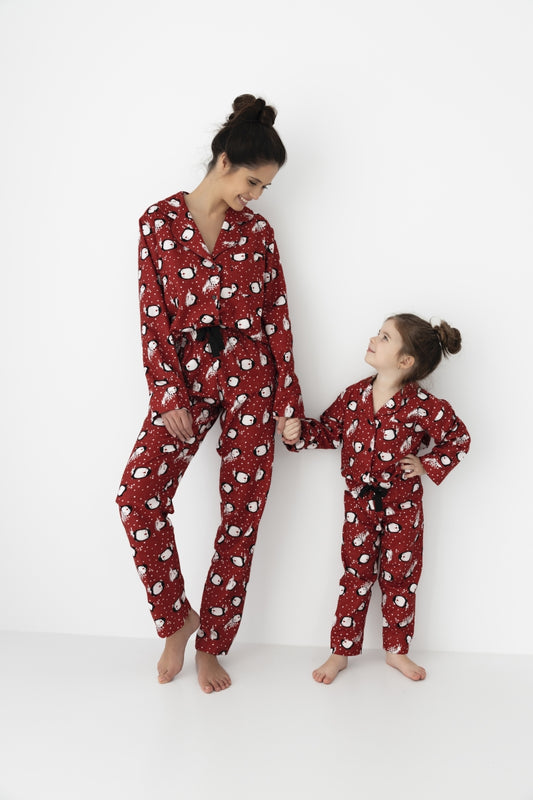 Sensis Kerst Pyjama Tiggy Kids 7-8 Jaar
