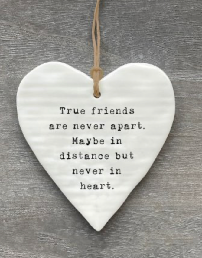 Keramiek hanger hart