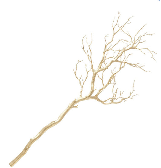 Boltze Ramo - Decoratieve Tak Goud