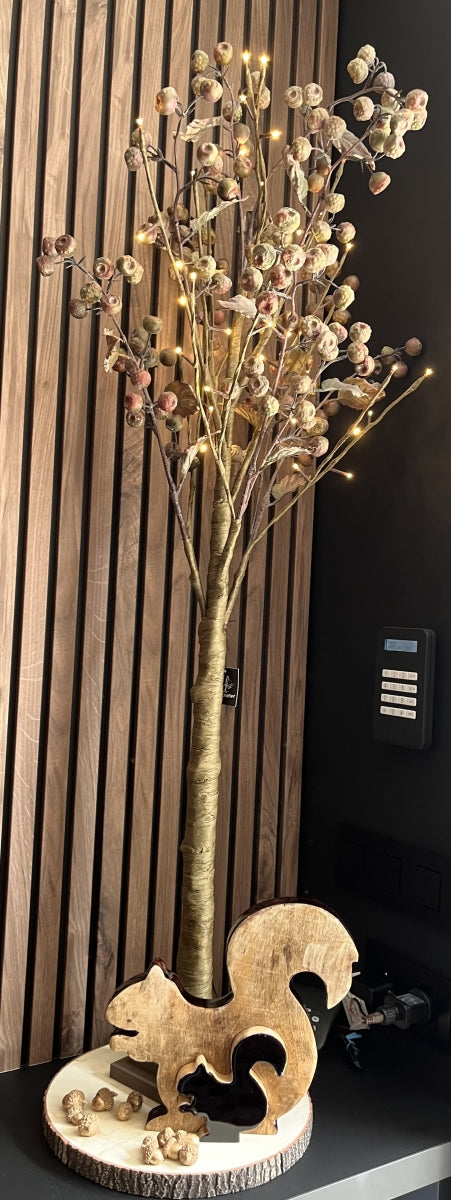 Decoratieboom 'Brown Blush', 48 LED, 137cm