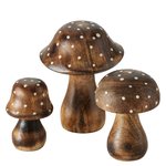 Paddestoelen Pucky Mango H7-12cm set van 3