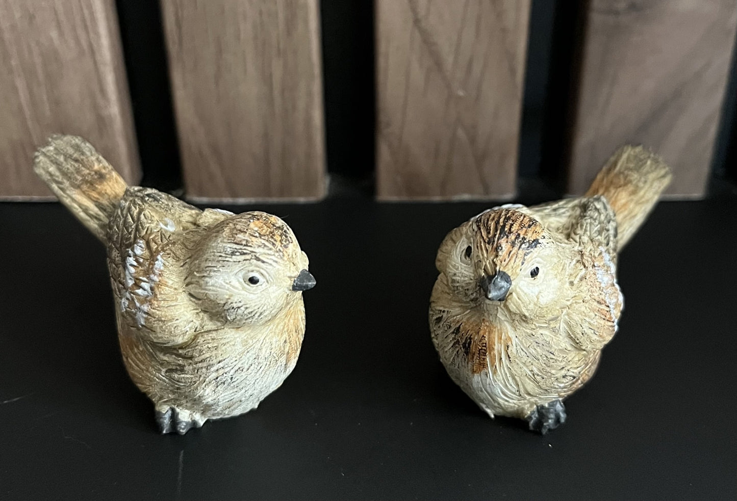 Mini Vogel Tom bruin 6cm b x 3,5cm h
