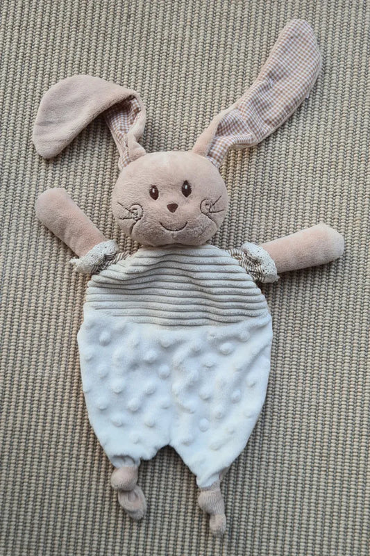 Doudou Konijn Beige 22x27cm