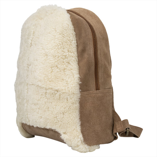 Schaap wit rugtas 32 cm