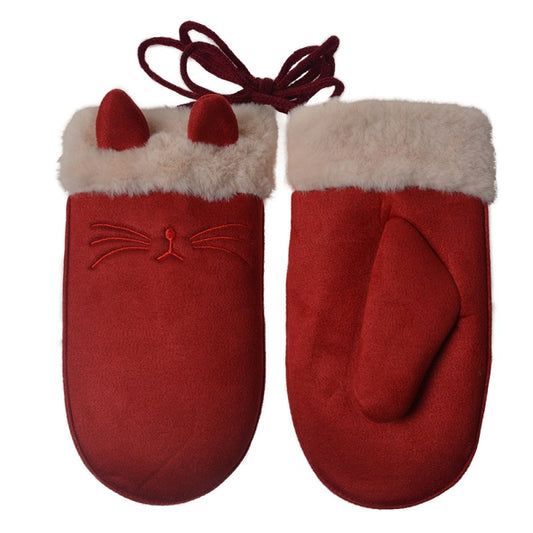 Handschoenen Kinderen 10x20cm Rood