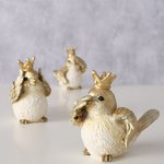 Figuur Kingsley set van 3 vogels goud