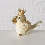 Figuur Kingsley set van 3 vogels goud