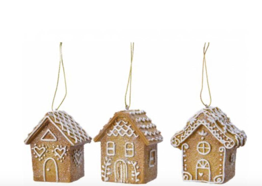 Gingerbread House Hanger H7 cm