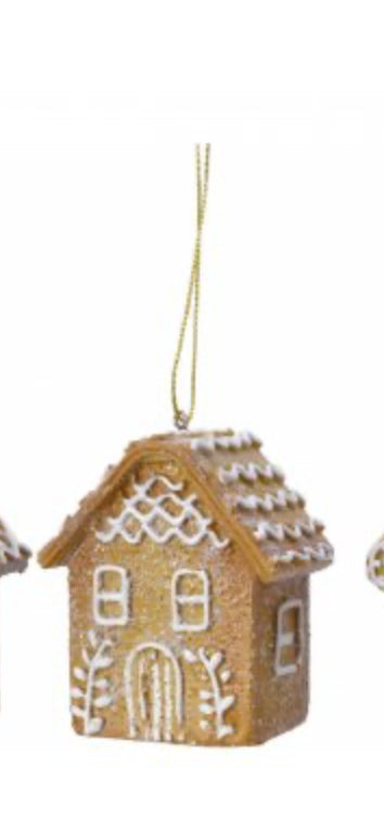 Gingerbread House Hanger H7 cm