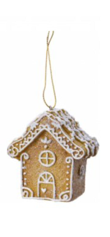 Gingerbread House Hanger H7 cm