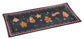 Dekoratief- Schaal RH glas 36x17 cm gingerbread