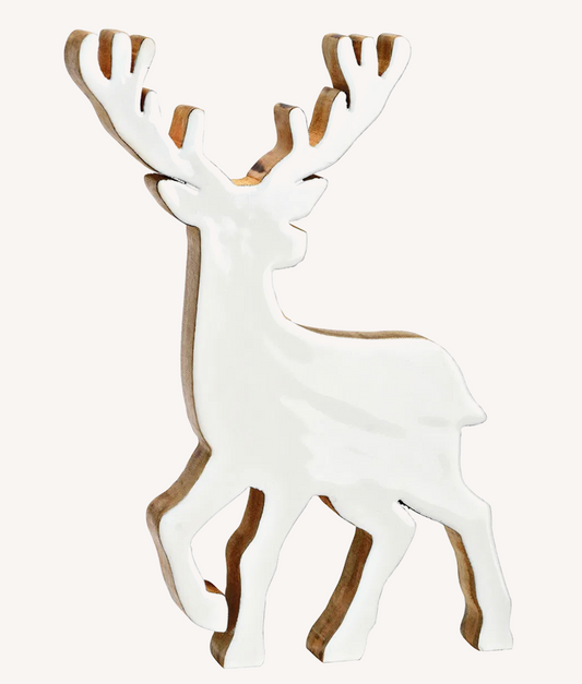 Hert wit mangohout 17x25x2 cm