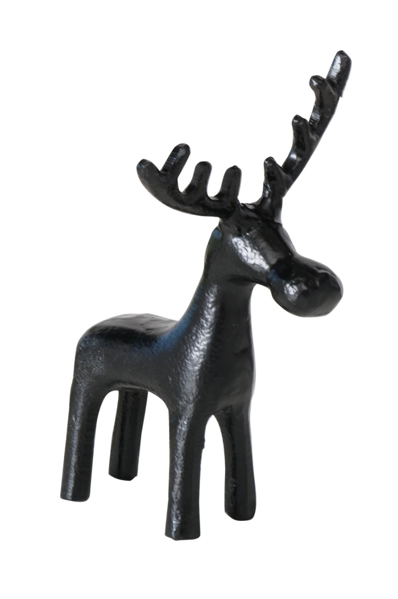 Figuur Tarni zwart rendier H21cm