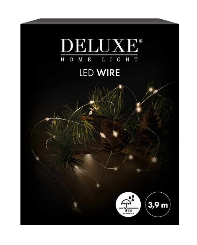 Deluxe Homeart Lights 40 led Lichtketting batterijen