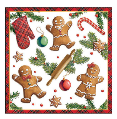 Tafelloper Peperkoekkoekjes 40 x 150 cm