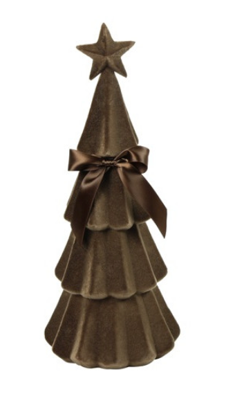 Kerstboom velvet Connor M bruin